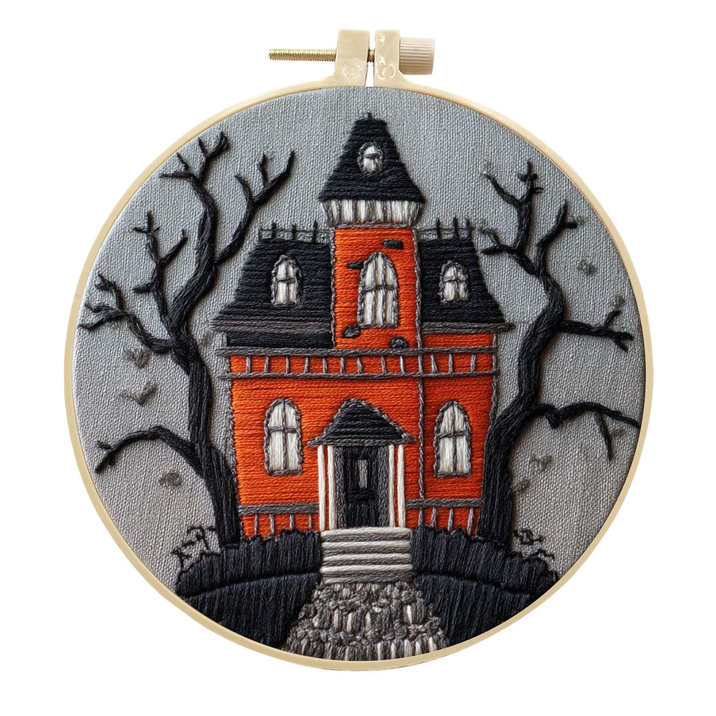Kit de Broderie Halloween – Artă pe Țesătură