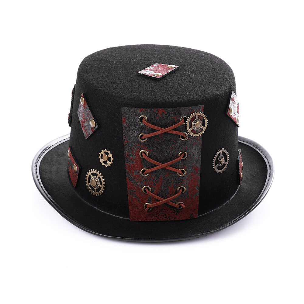 Cilindrul Metalic – Pălărie Steampunk