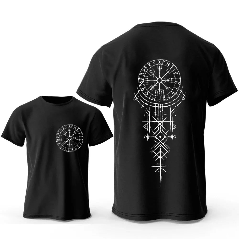 Călăuza Nordului – Tricou Rune Viking