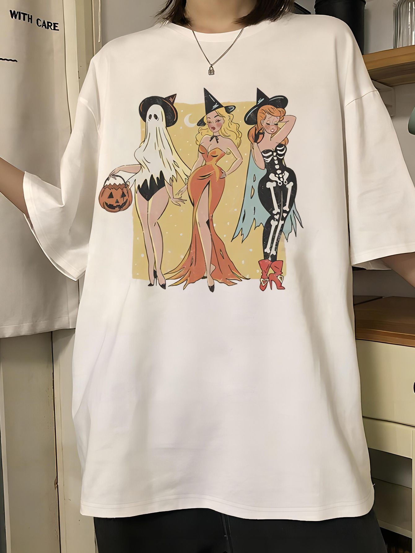 Pumpkin Whisper – Tricou cu Dovleac Halloween