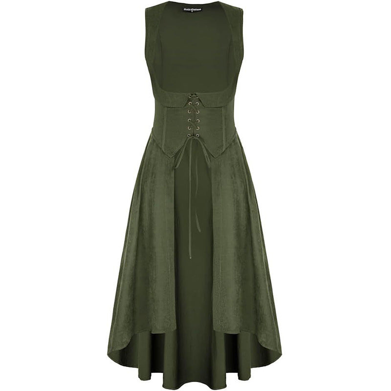 Elegie Medievală – Rochie Lungă de Poveste