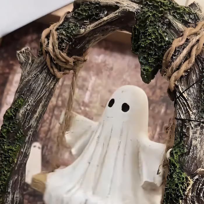 Ghost on a Swing – Ornament Spectral