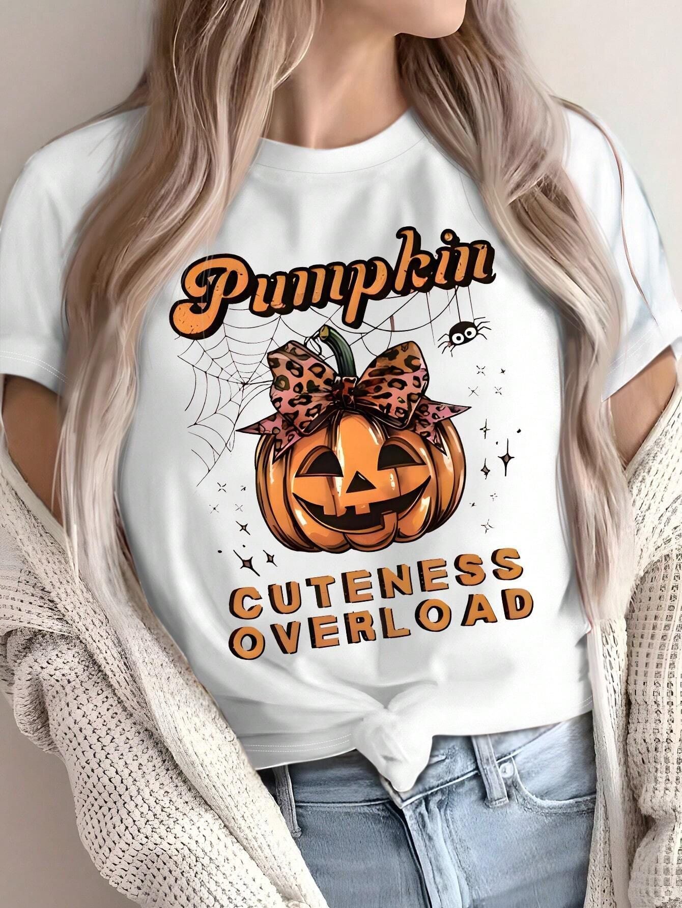 Pumpkin Whisper – Tricou cu Dovleac Halloween