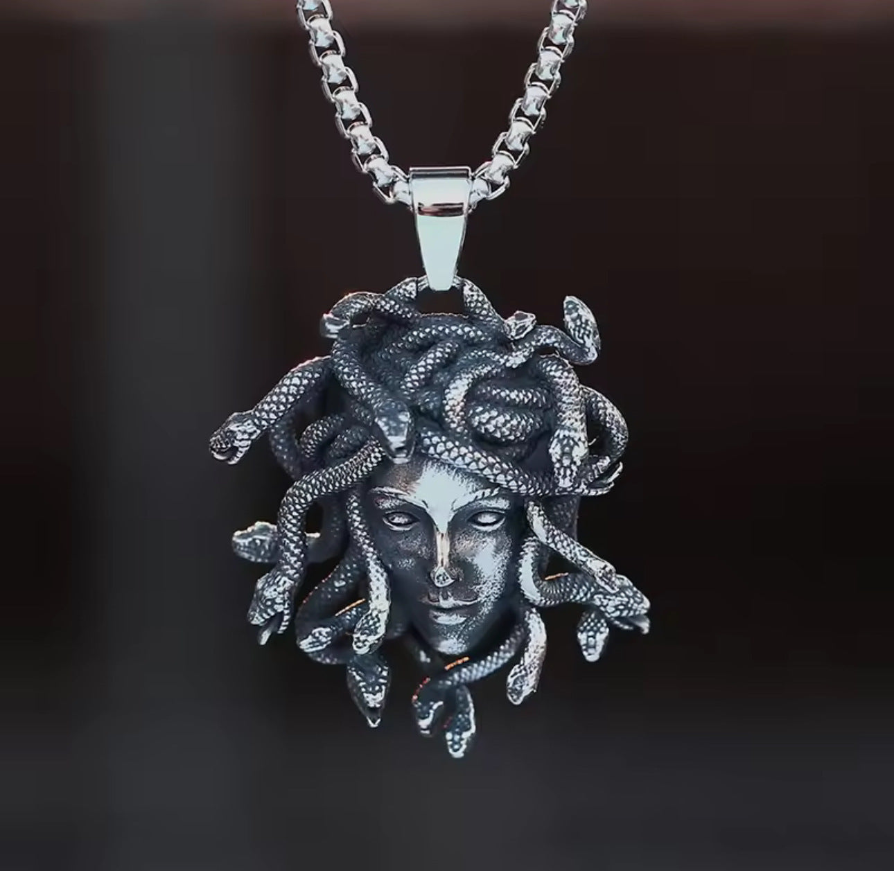 Medusa Nocturna – Colier Gothic