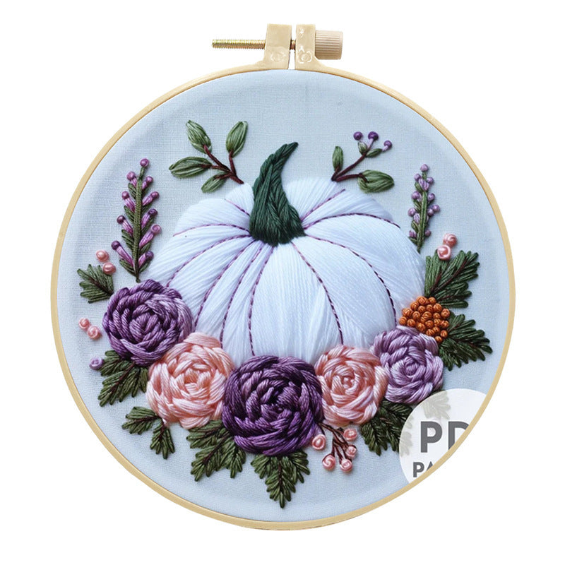 Kit Broderie Skull & Bat – Motive de Halloween