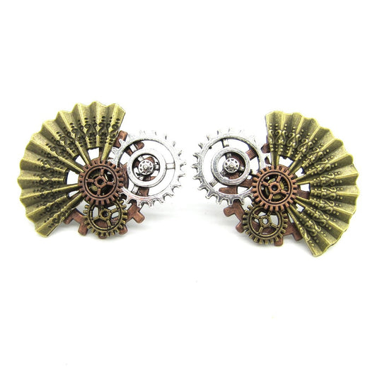 Ecoul Motoarelor – Cercei Steampunk