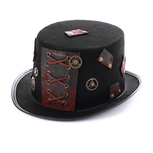 Cilindrul Metalic – Pălărie Steampunk