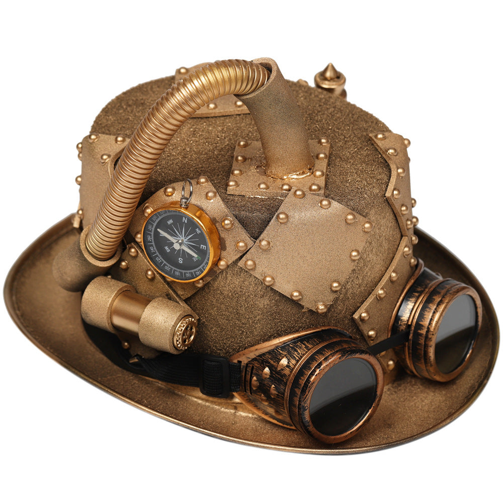 Cadranul Etern – Pălărie Steampunk cu Ochelari