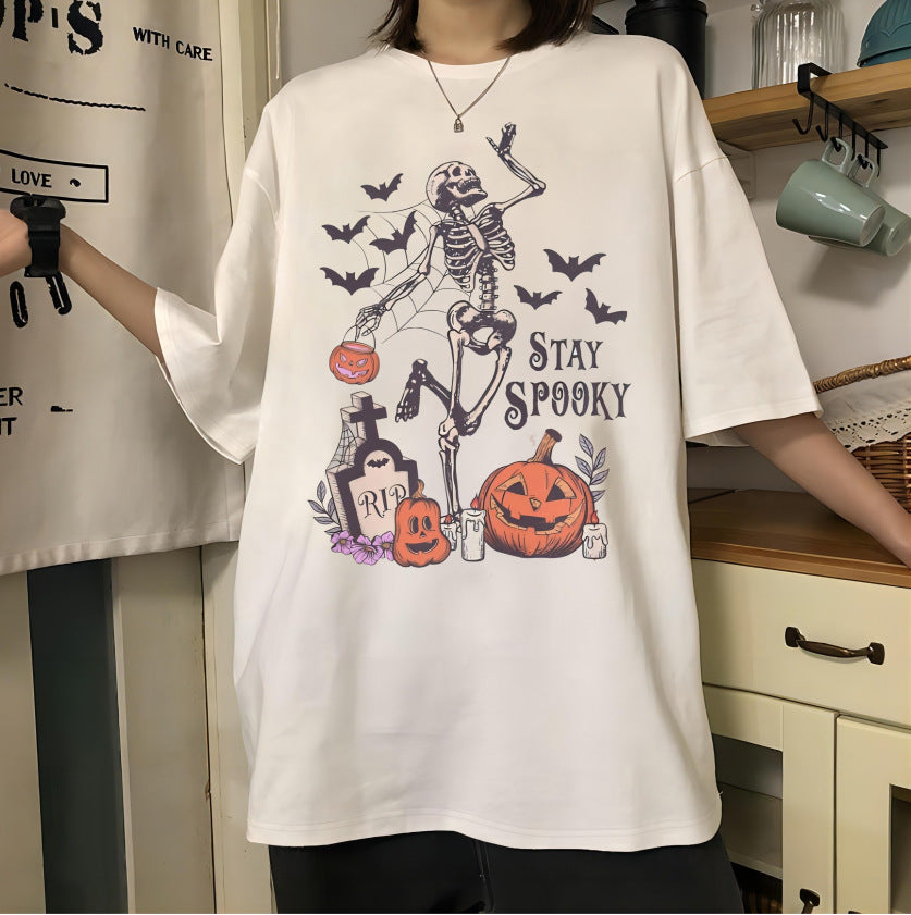 Pumpkin Whisper – Tricou cu Dovleac Halloween