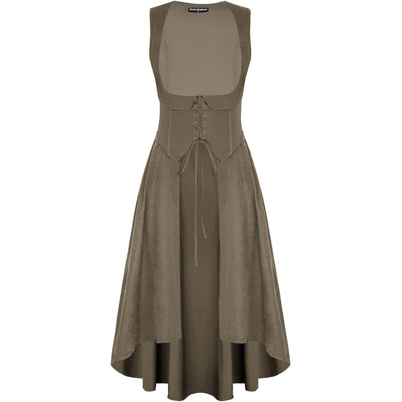 Elegie Medievală – Rochie Lungă de Poveste