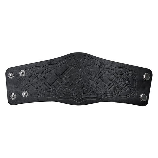 Leather Bracelet Embossed Wristband Medieval Renaissance COS Accessories