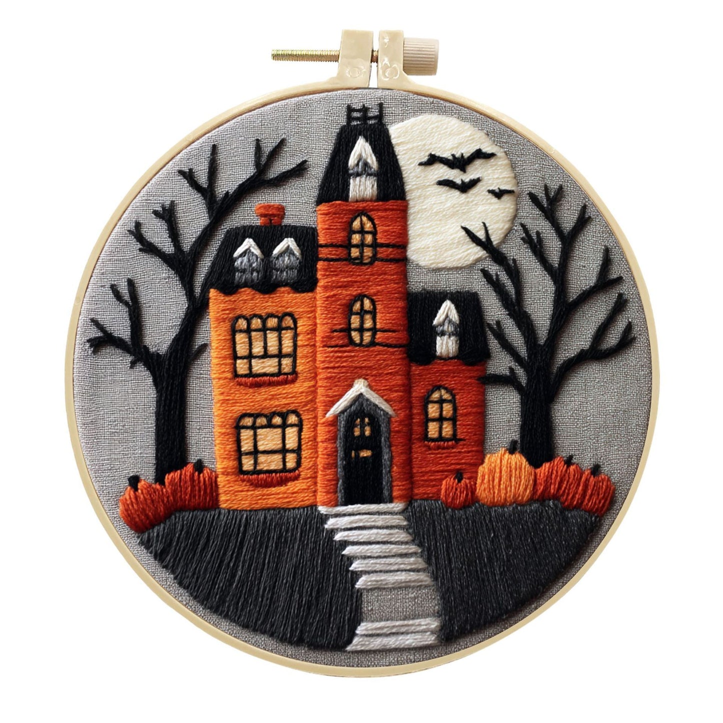 Kit de Broderie Halloween – Artă pe Țesătură