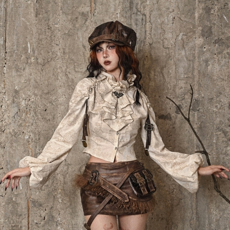 Ecoul Mașinăriilor – Cămașă Steampunk