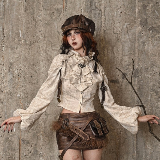 Ecoul Mașinăriilor – Cămașă Steampunk
