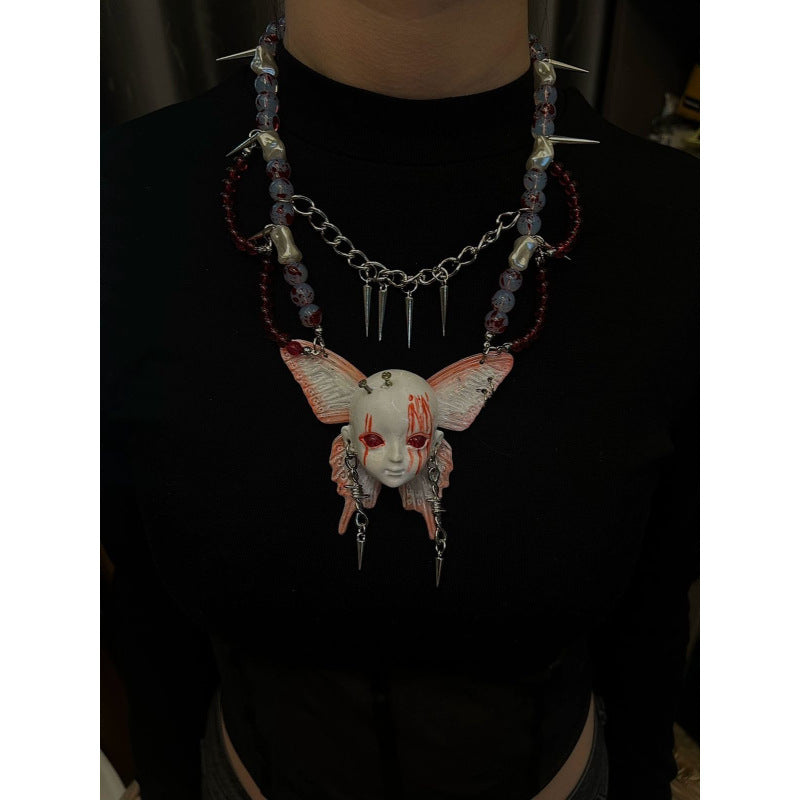 Blood Butterfly – Colier Gothic