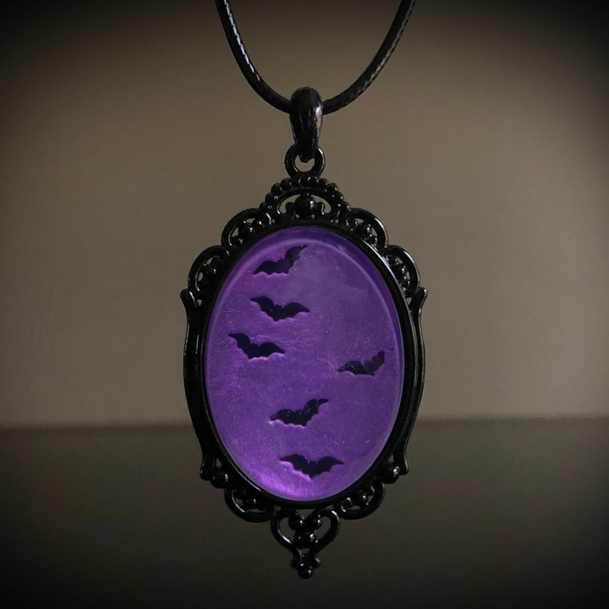 Colier Gothic Crow
