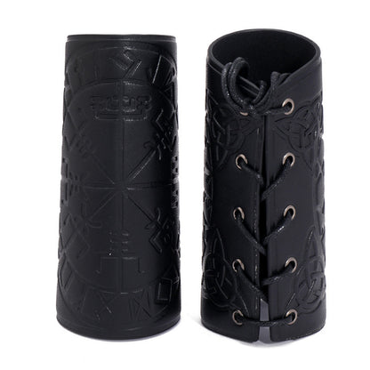 Esența Nordului – Protecție de Braț cu Simboluri Viking