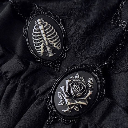 Rosa Obscura – Colier Gothic