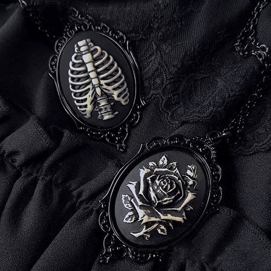 Rosa Obscura – Colier Gothic