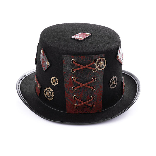 Cilindrul Metalic – Pălărie Steampunk