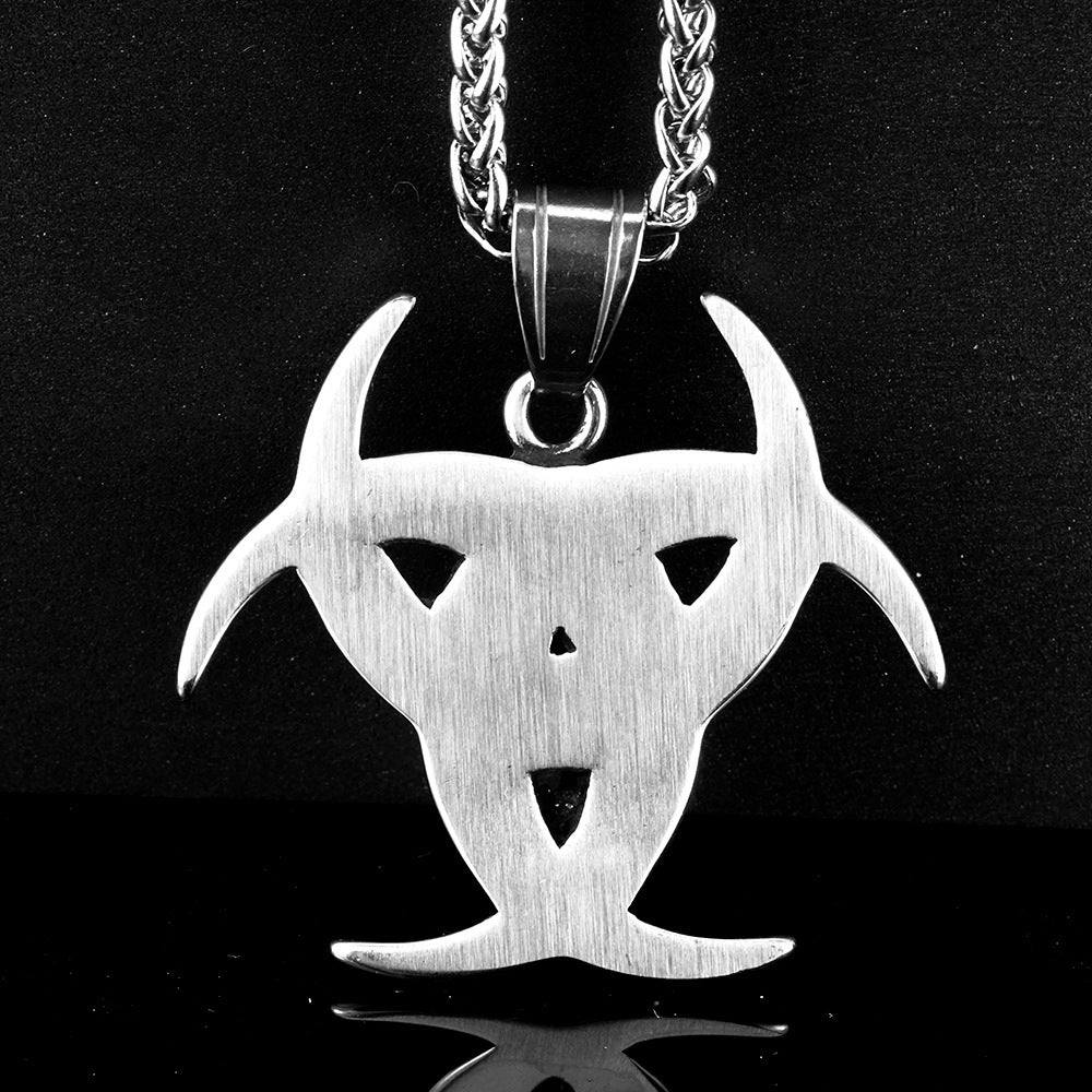 Stainless Steel Necklace Vintage Viking Celtic Knot Pendant