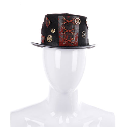 Cilindrul Metalic – Pălărie Steampunk