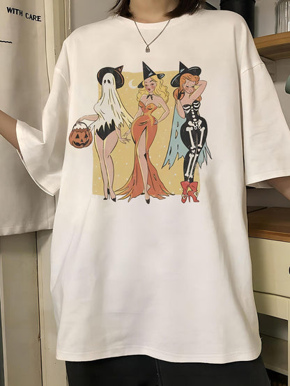 Pumpkin Whisper – Tricou cu Dovleac Halloween