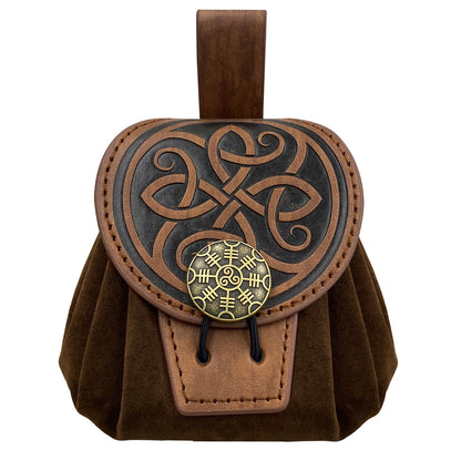 Medieval Disc Bag Viking Style Retro COSPLAY Props