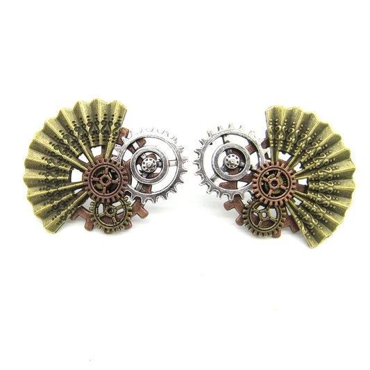 Ecoul Motoarelor – Cercei Steampunk