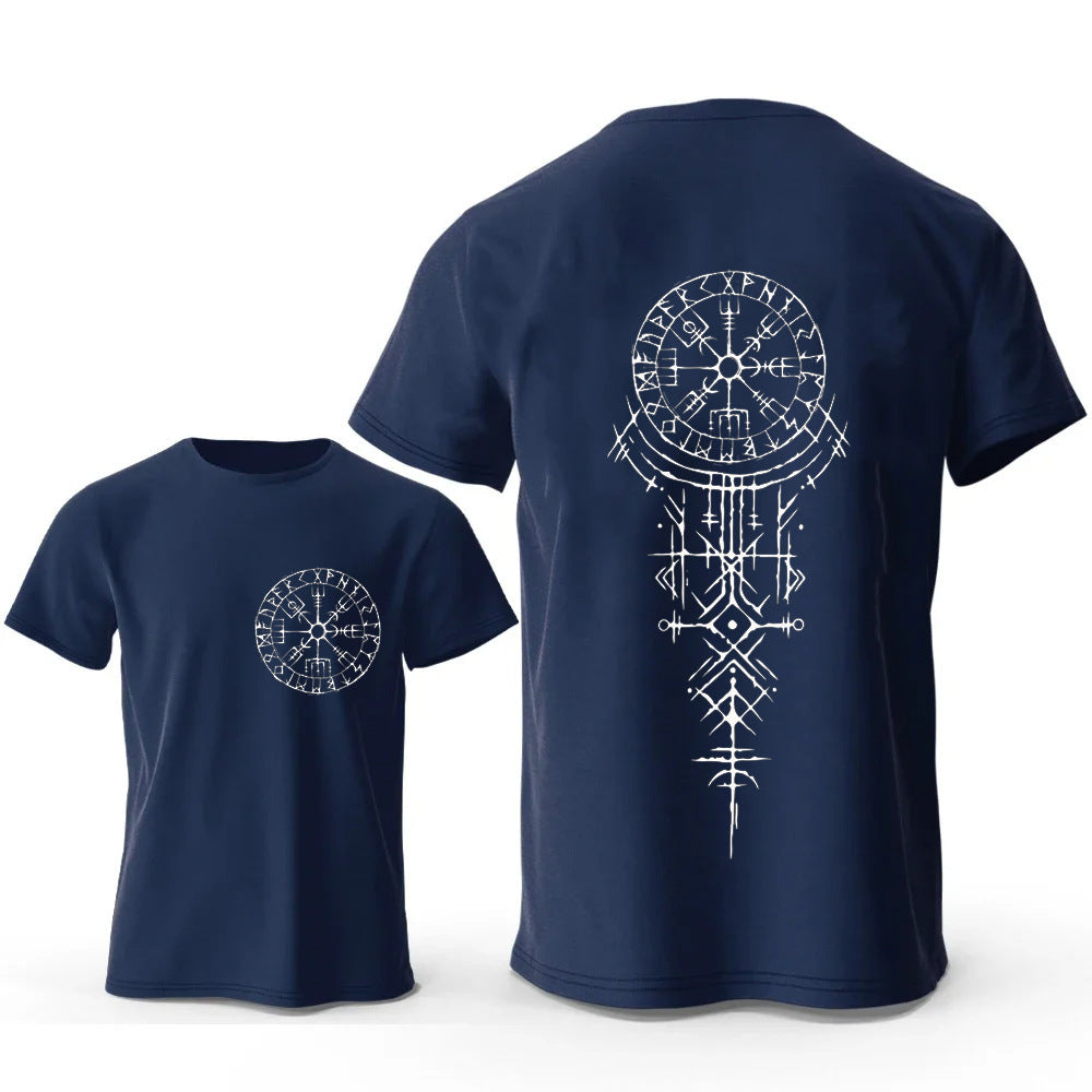 Călăuza Nordului – Tricou Rune Viking