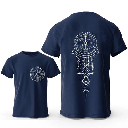 Călăuza Nordului – Tricou Rune Viking