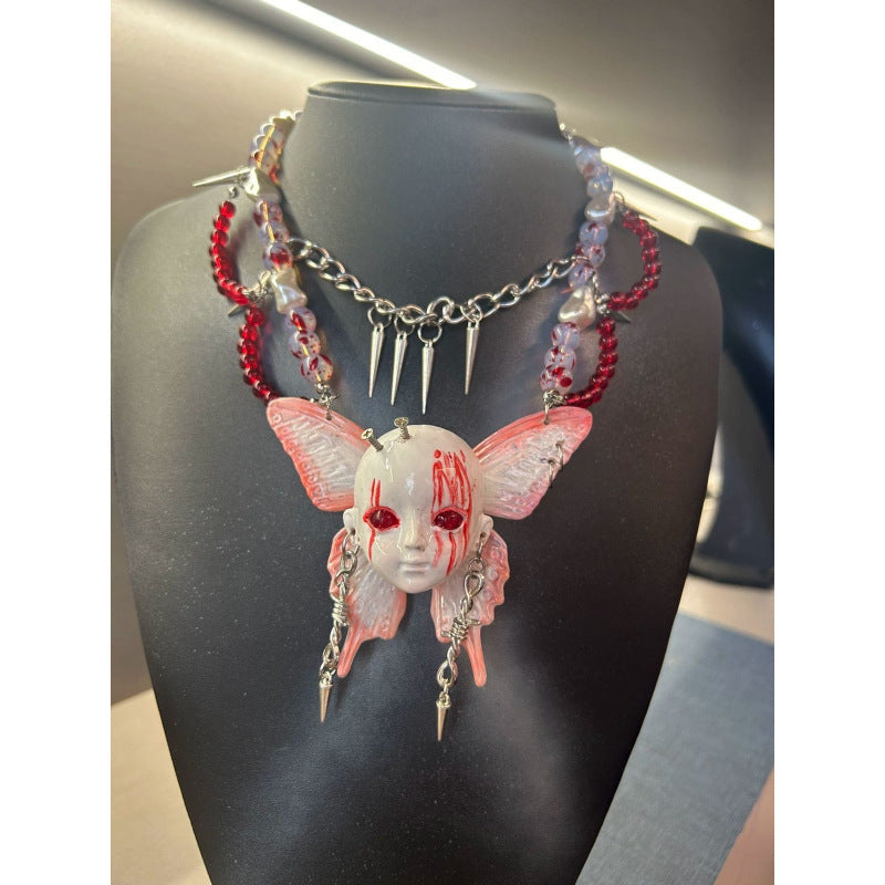 Blood Butterfly – Colier Gothic