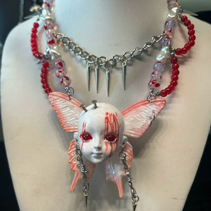 Blood Butterfly – Colier Gothic