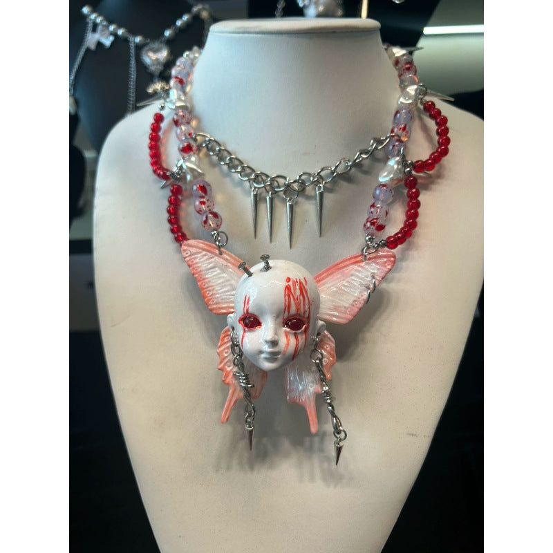 Blood Butterfly – Colier Gothic