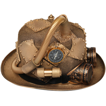 Cadranul Etern – Pălărie Steampunk cu Ochelari