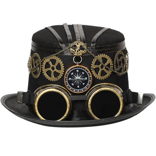 Voyage of Shadows –  Pălărie Steampunk cu Ochelari