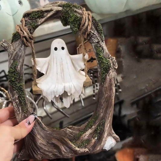 Ghost on a Swing – Ornament Spectral