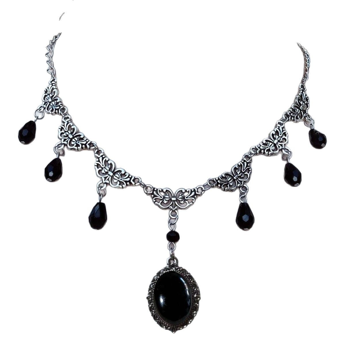 Tear of Night – Colier Gothic Black Drop