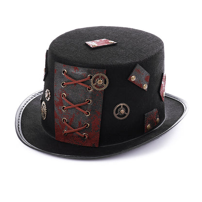 Cilindrul Metalic – Pălărie Steampunk