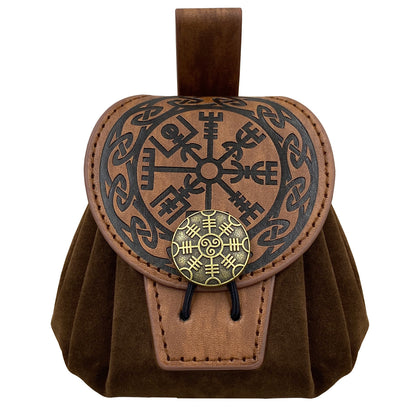 Medieval Disc Bag Viking Style Retro COSPLAY Props
