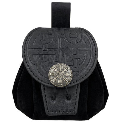 Medieval Disc Bag Viking Style Retro COSPLAY Props