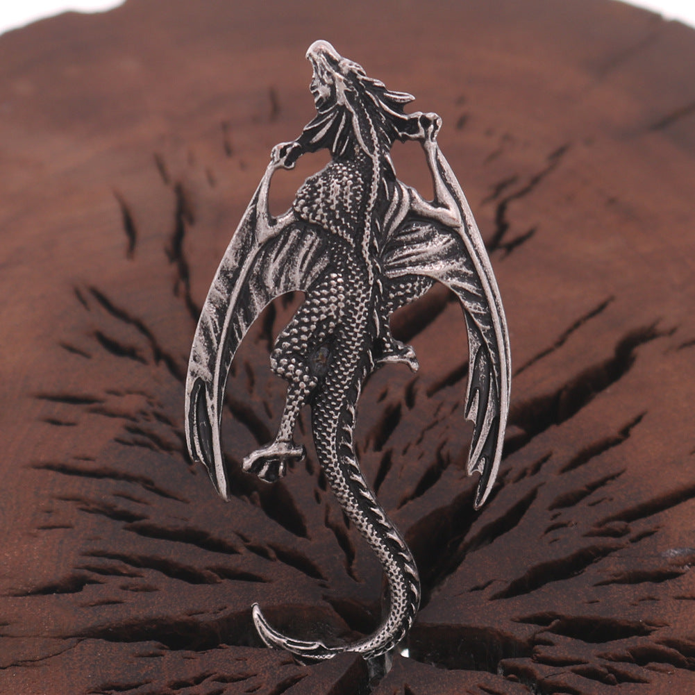 Broșă Dragon Zburător