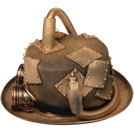 Cadranul Etern – Pălărie Steampunk cu Ochelari