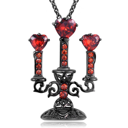 Colier Gothic Candelabru