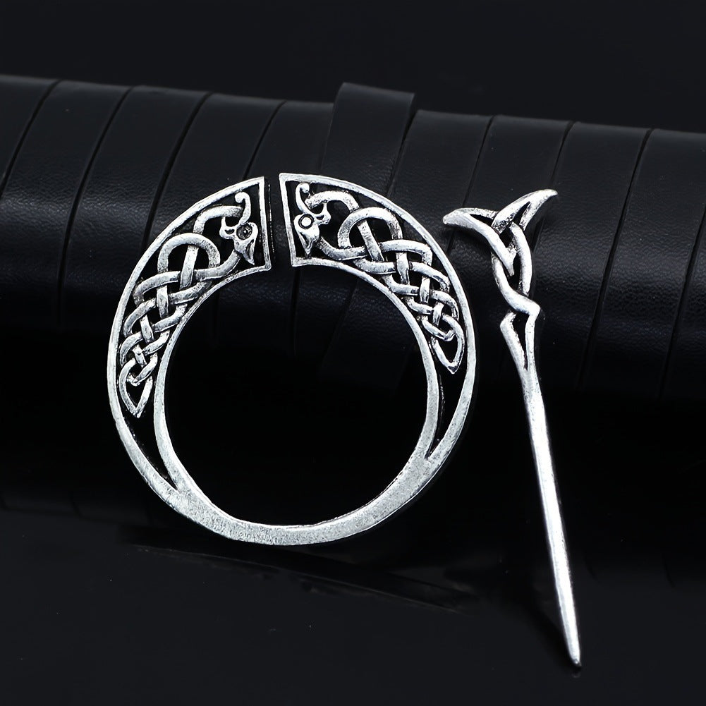 Totemul Lunii – Clips de Păr Viking / Celtic