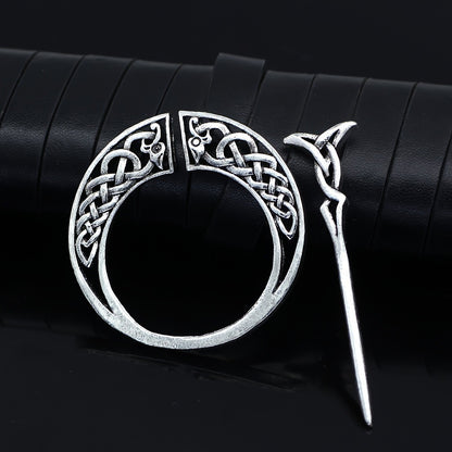Totemul Lunii – Clips de Păr Viking / Celtic