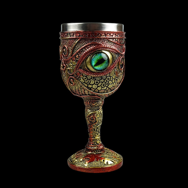 A Dragon Eye Wine Glass