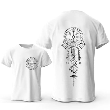 Călăuza Nordului – Tricou Rune Viking