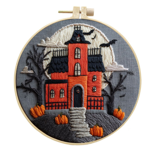 Kit de Broderie Halloween – Artă pe Țesătură